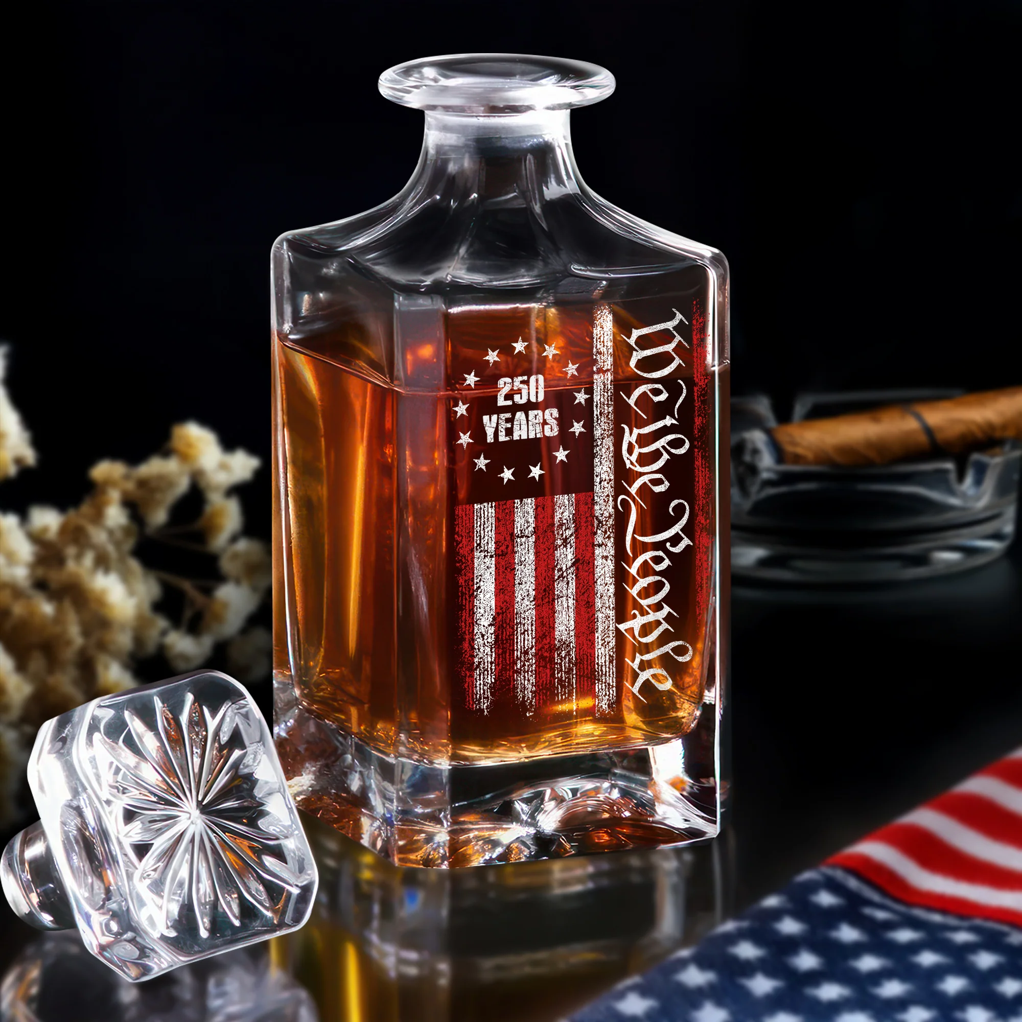 250 Years America Independence We The People US Decanter HA75 897398 - Image 2