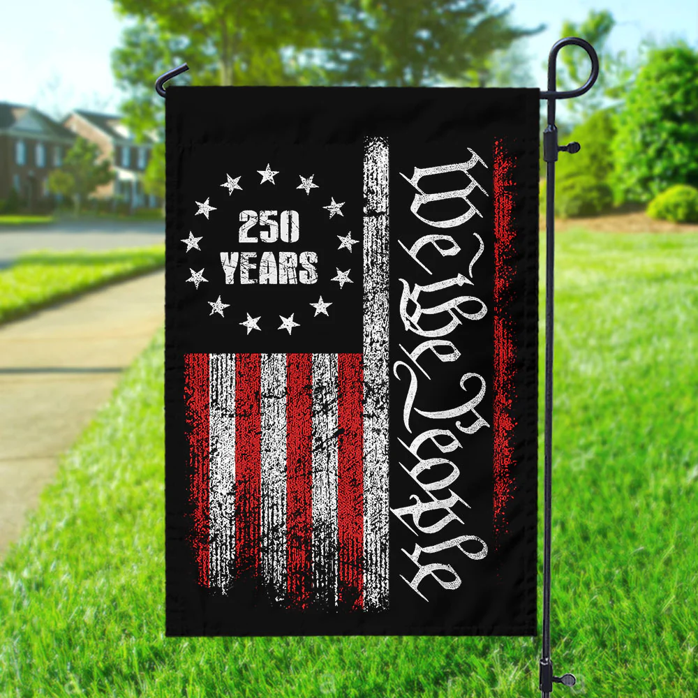 250 Years America Independence We The People US Garden Flag HA75 897400 - Image 4