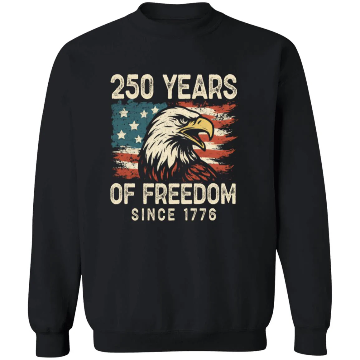 250 Years Of Freedom Since 1776 USA Bald Eagle America Flag Dark Shirt HA75 897366 - Image 12
