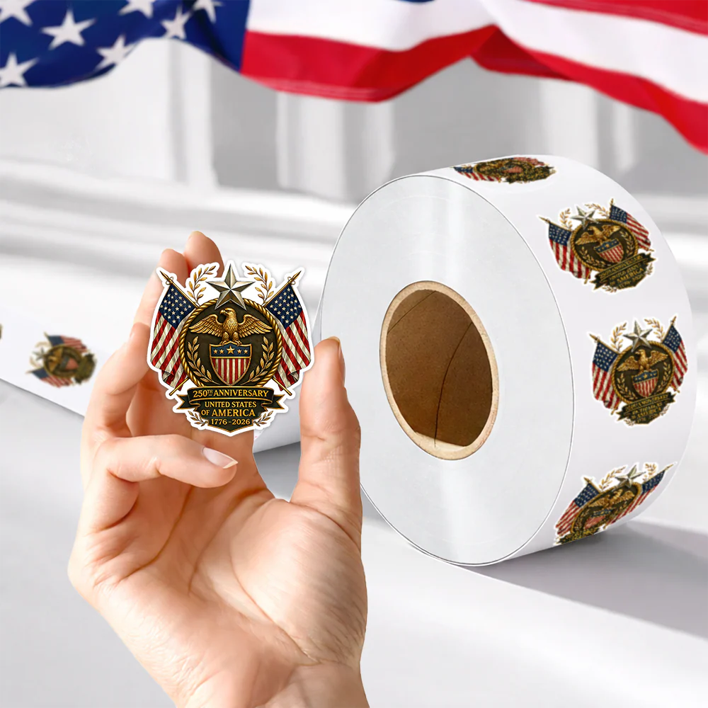 250th Anniversary United States Of America Roll Sticker HA75 920352 - Image 2