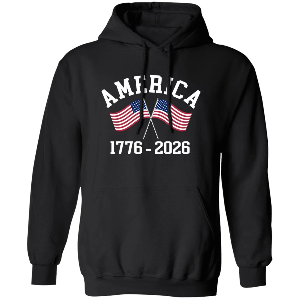 America 1776 - 2026 US Flag Dark Shirt HA75 892856 - Image 9
