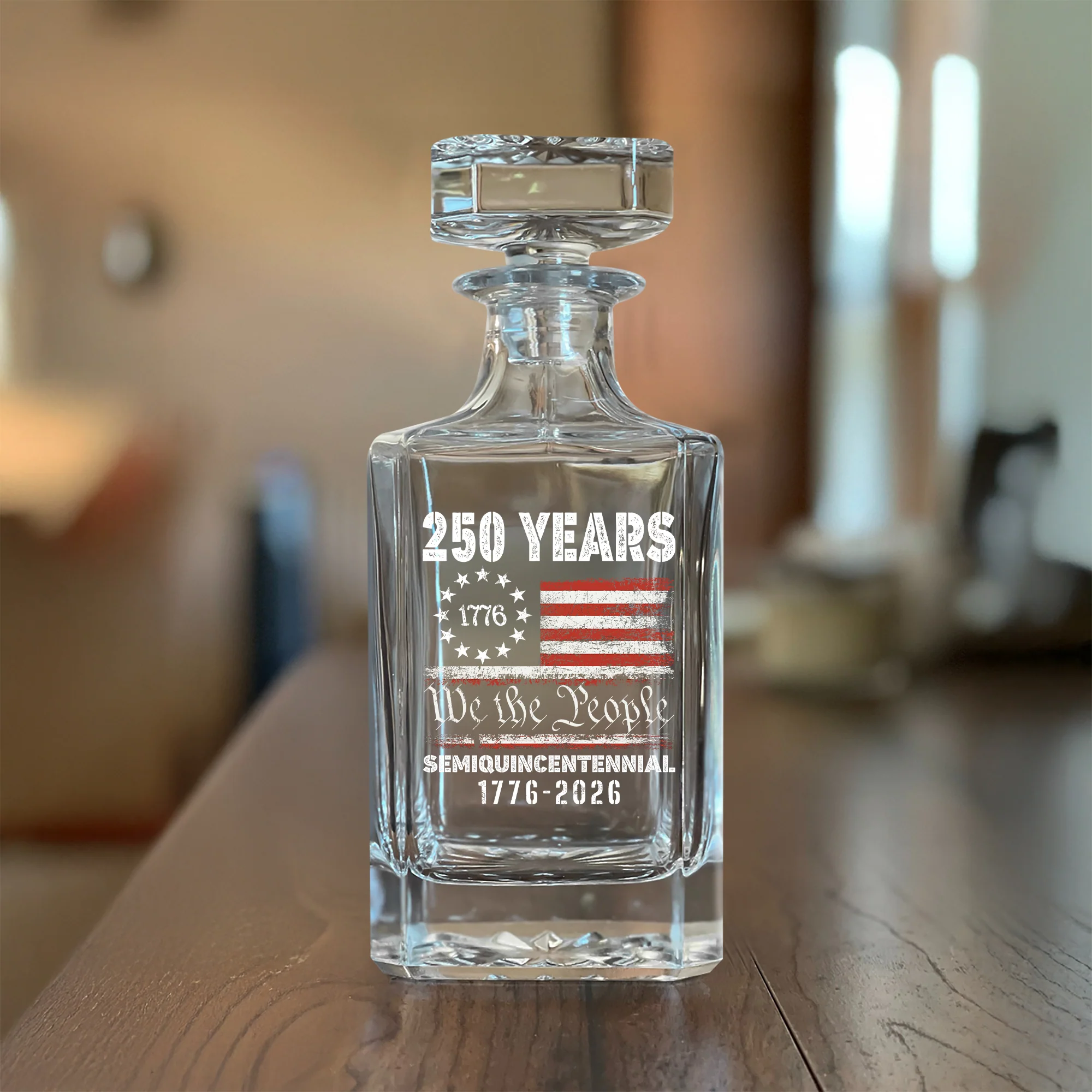 Celebrate Our America 250th Anniversary United States Semiquincentennial Decanter HA75 897412 - Image 6