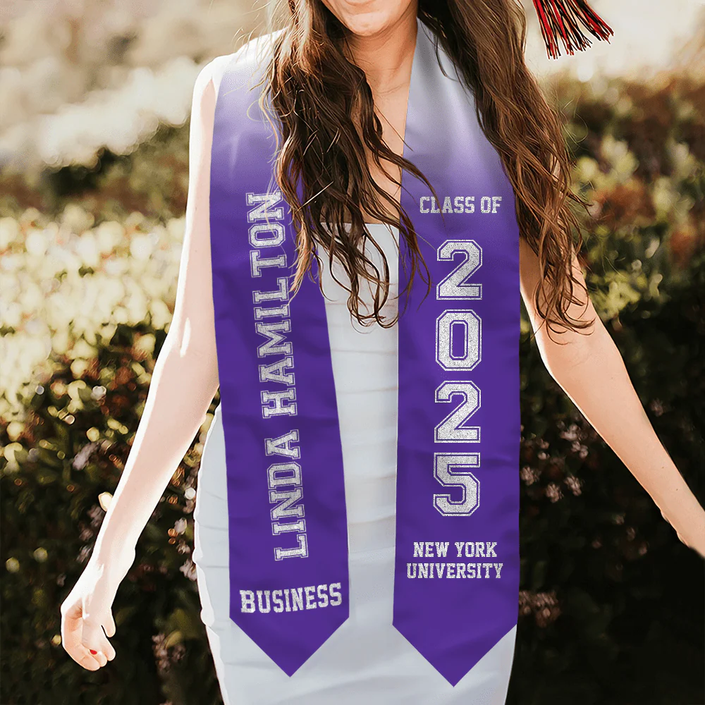 Class of 2026 Best Gift For Graduation's Day - Personalized Graduation Stoles HA75 891878 - Image 5