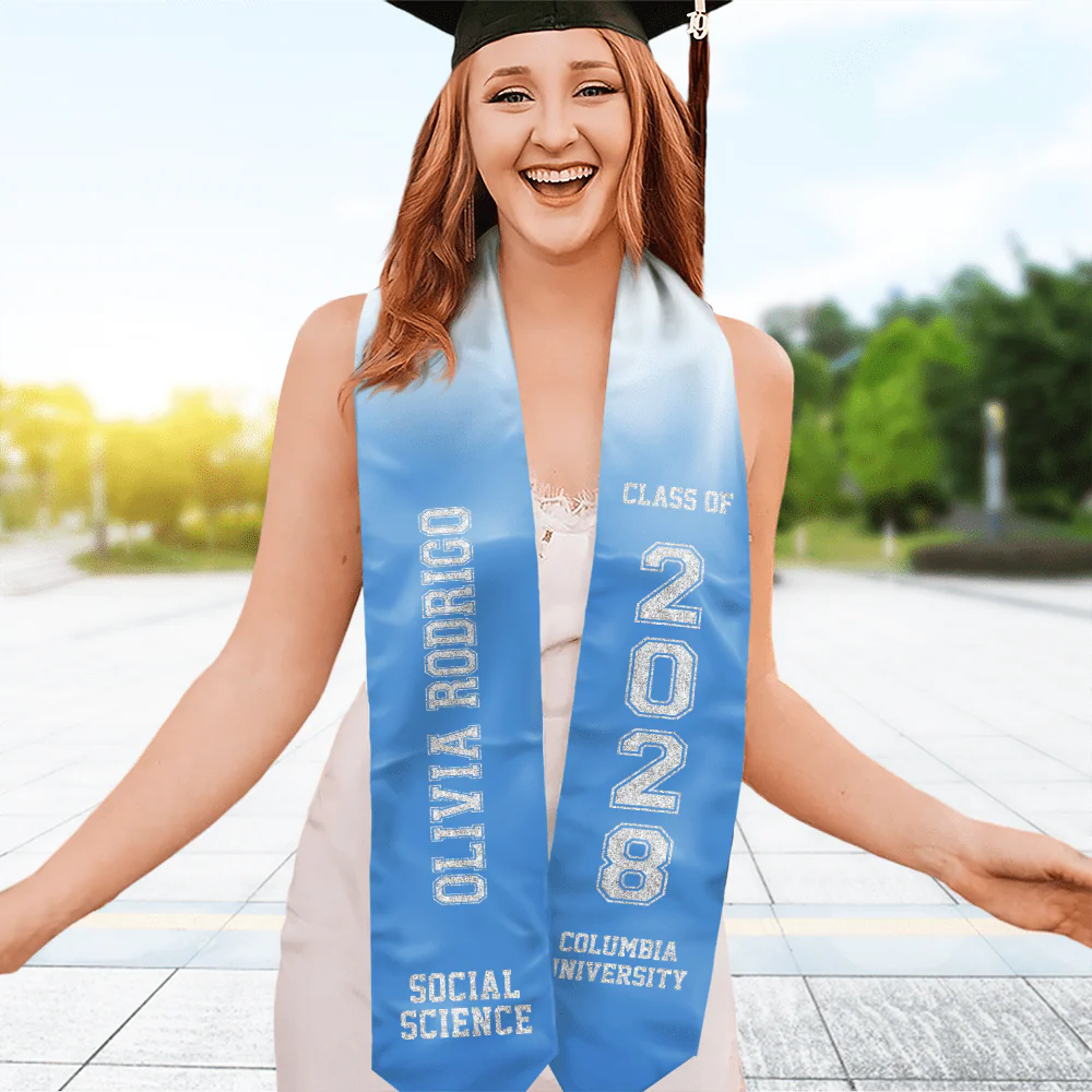 Class of 2026 Best Gift For Graduation's Day - Personalized Graduation Stoles HA75 891878 - Image 9