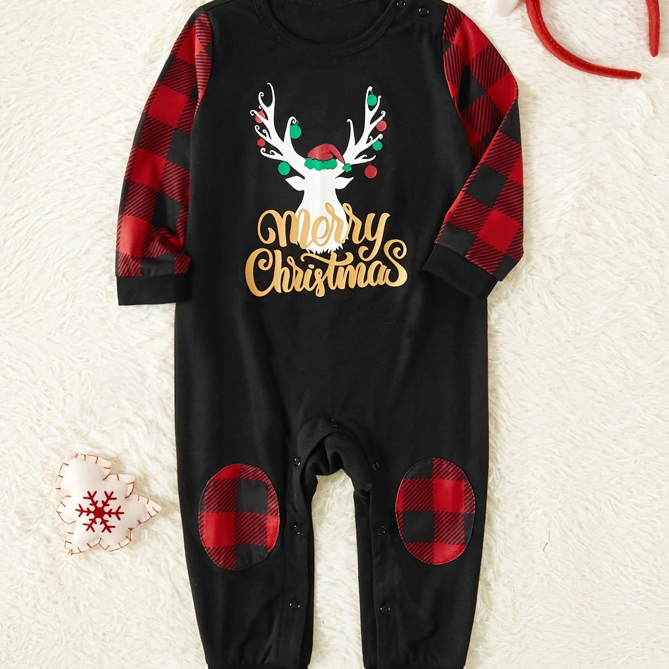 Cozy Family Matching Crew Neck Long Sleeve Sets Christmas Gift HA75 - Image 8