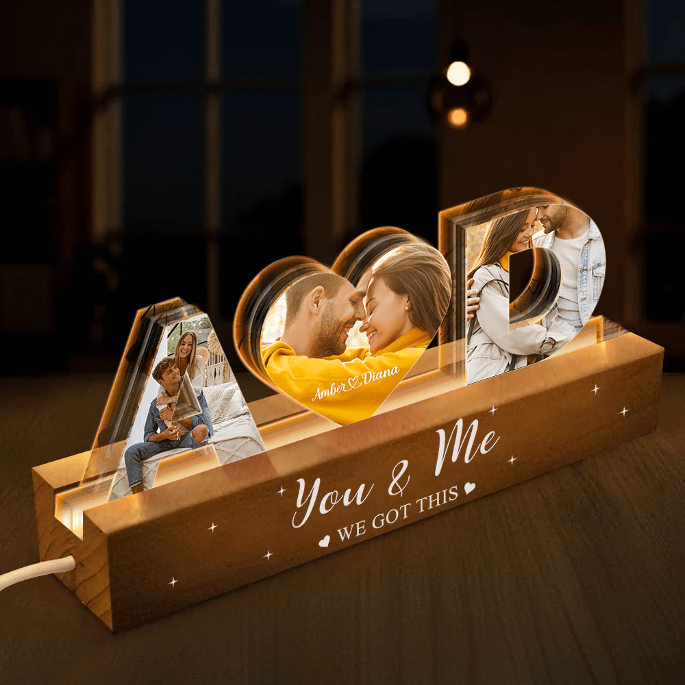 Custom Couple Photo You And Me We Got This Couple LED Night Light HA75 891876 - Image 4
