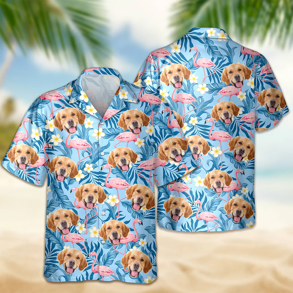 Custom Dog Cat Face Hawaii Shirt Personalized Aloha Shirt HA75 921120 - Image 8