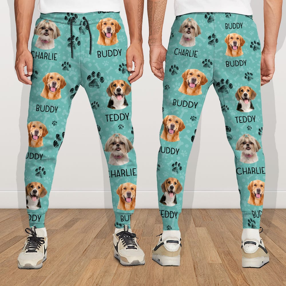Custom Dog Cat Portrait Photo Pants Christmas Gift TA29 HA75 888684 - Image 8