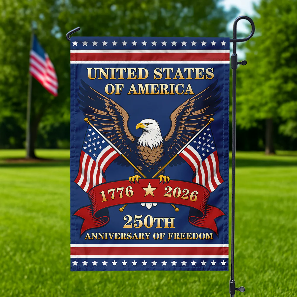 Custom Family Name United States Of America 1776 - 2026 Personalized Garden Flag HA75 921600 - Image 5