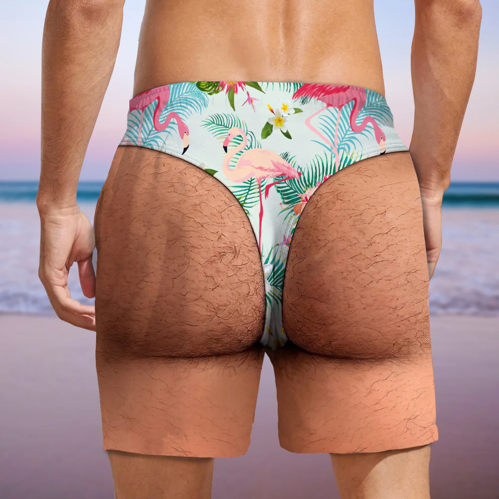 Custom Funny Men Beach Short, Personalized Summer Vacation And Travel Gifts For Men HA75 921712 - Image 5