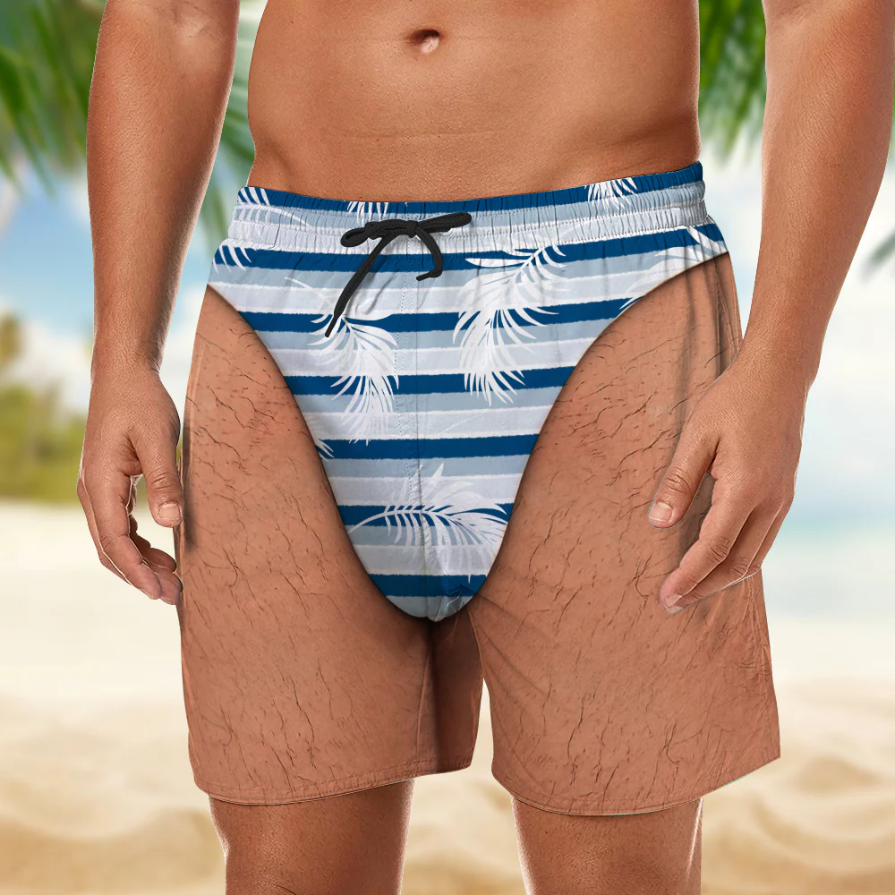 Custom Funny Men Beach Short, Personalized Summer Vacation And Travel Gifts For Men HA75 921856 - Image 5