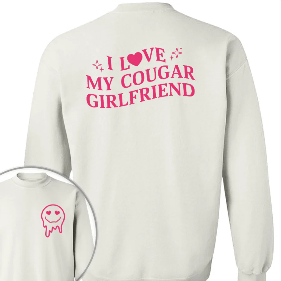 Custom I Love My Cougar Girlfriend, Wife Shirt Valentine's Day, Anniversary Gift HA75 891818 - Image 12