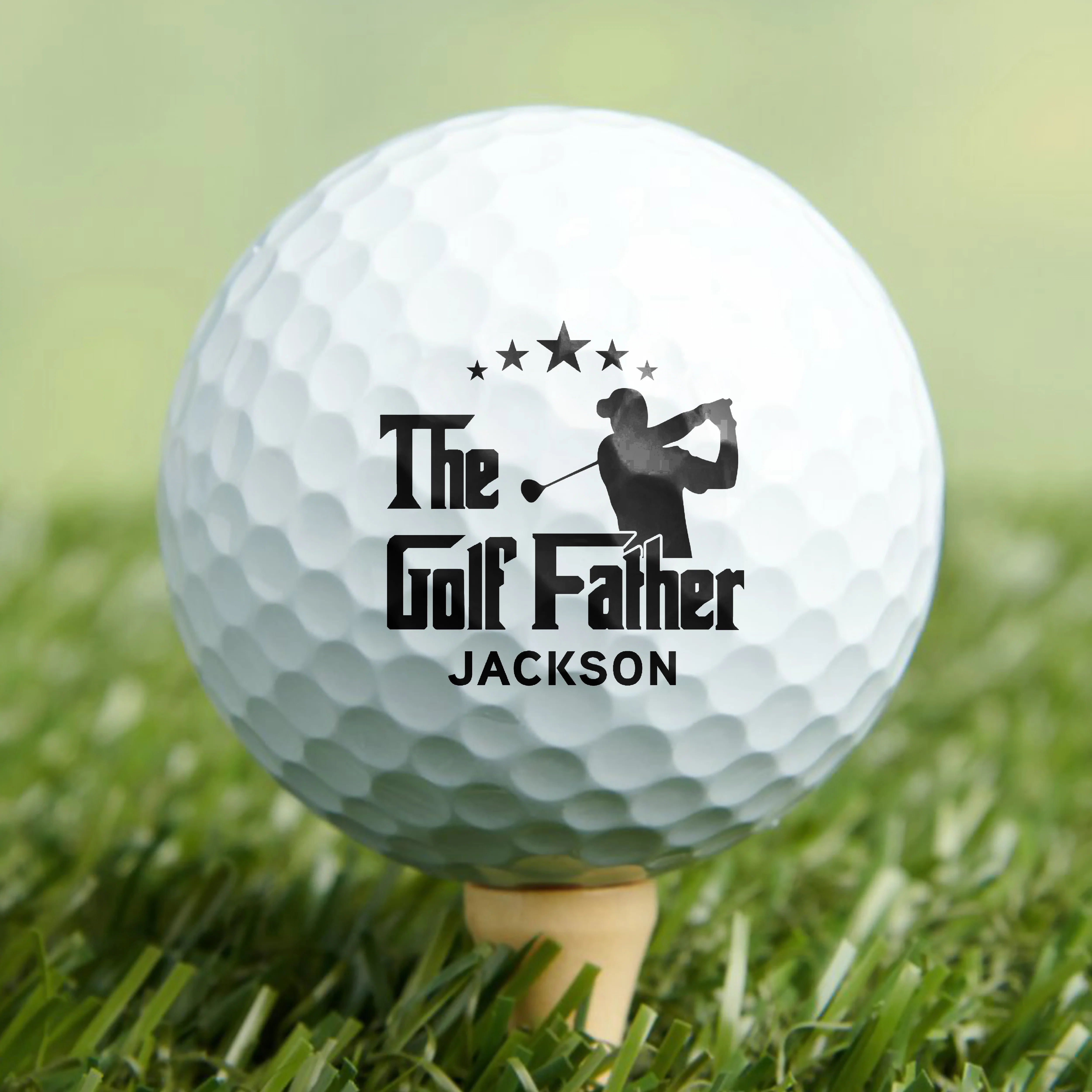 Custom Name The Golf Father Personalized Golf Ball Stamp Box Gift for Golfer, Golf Ball Marker HA75 898438 - Image 6
