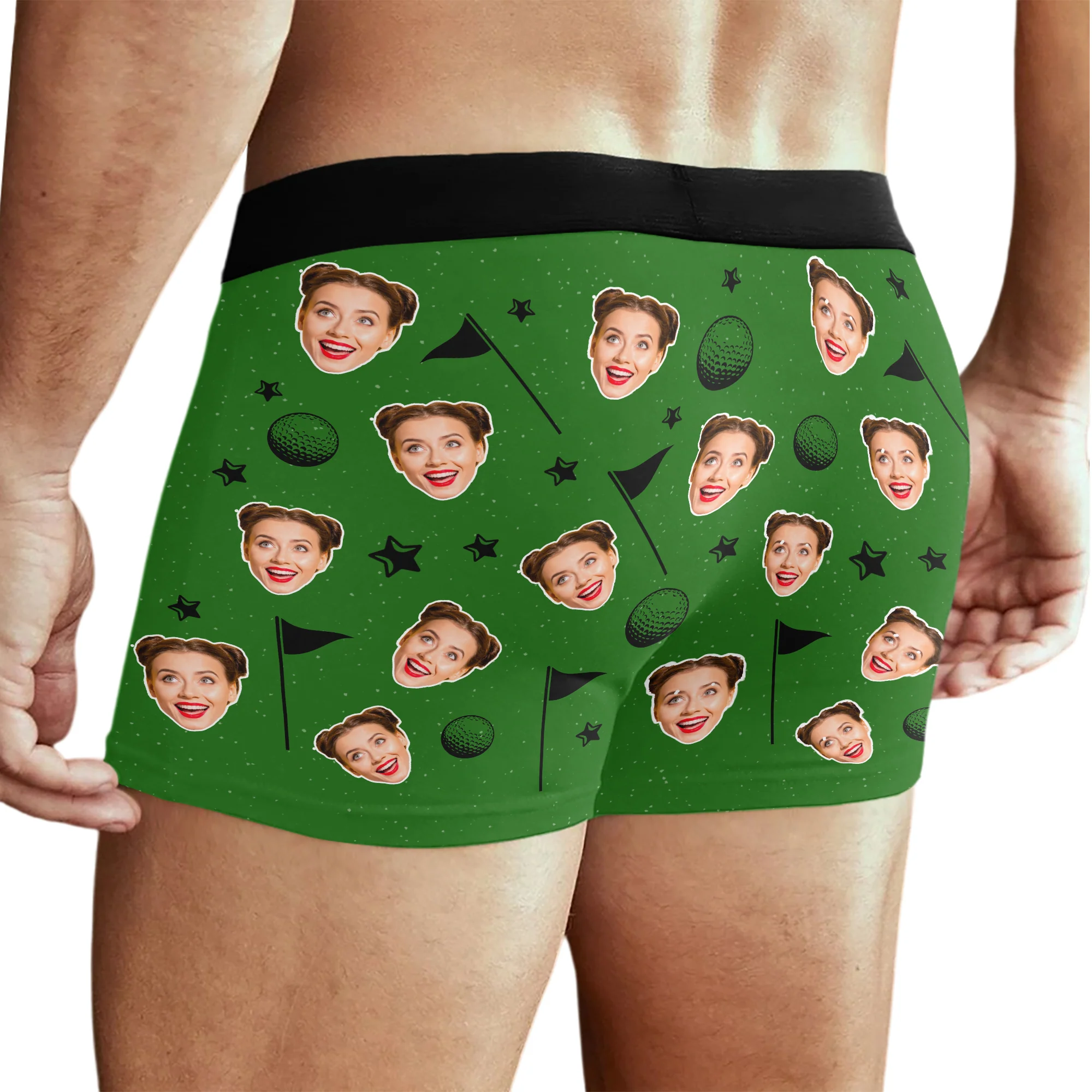 Custom Photo and Name Always Wash Your Balls Personalized Men's Boxer Briefs Valentine's Day For Golfers HA75 898738 - Image 6