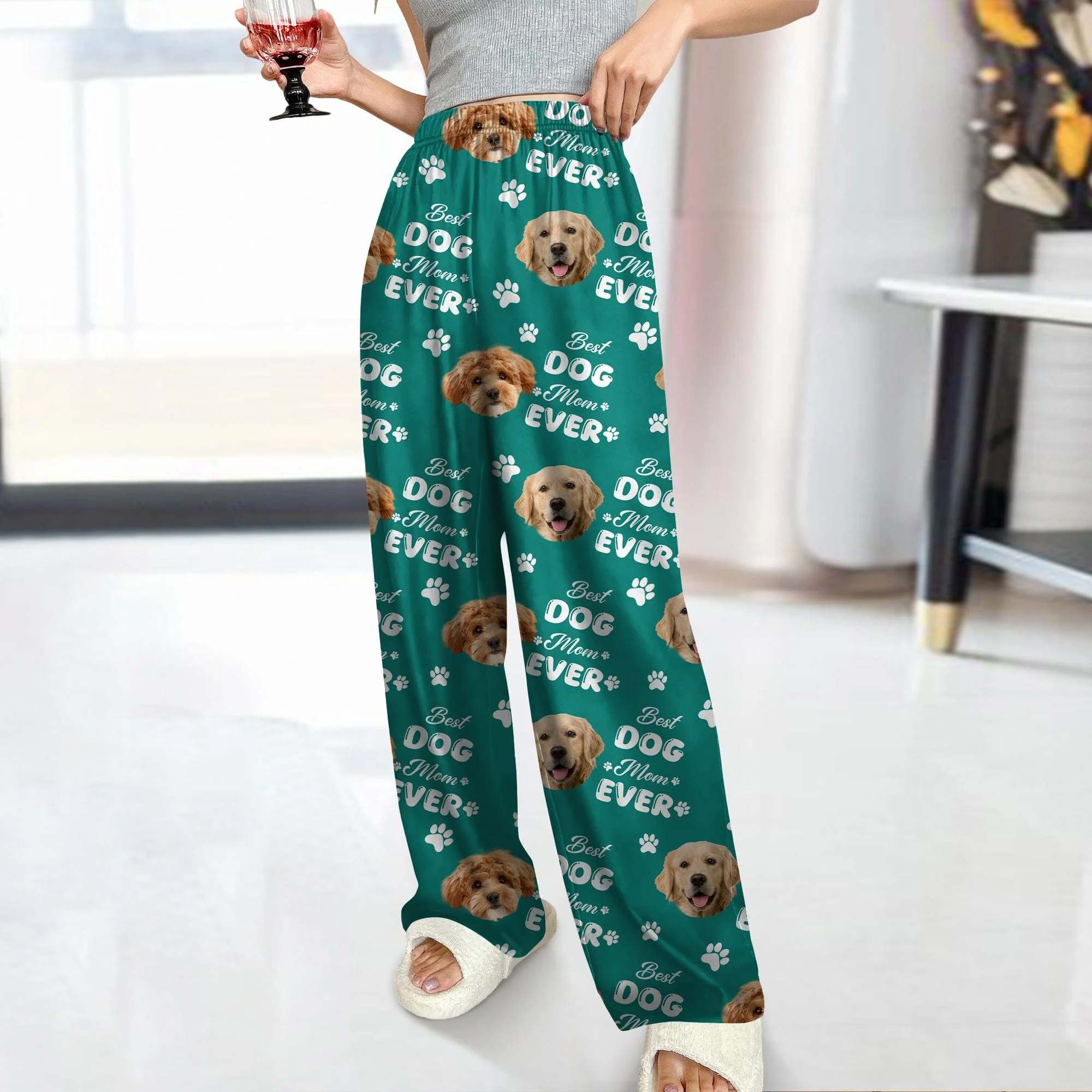 Custom Photo Best Dog Dad Ever, Best Dog Mom Ever, Best Cat Dad Ever, Best Cat Mom Ever Pajamas HA75 891786 - Image 8