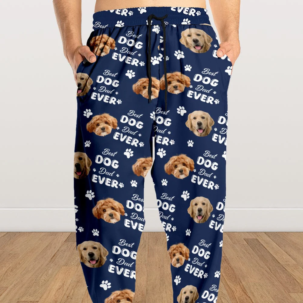 Custom Photo Best Dog Dad Ever, Best Dog Mom Ever, Best Cat Dad Ever, Best Cat Mom Ever Pants HA75 891784 - Image 5