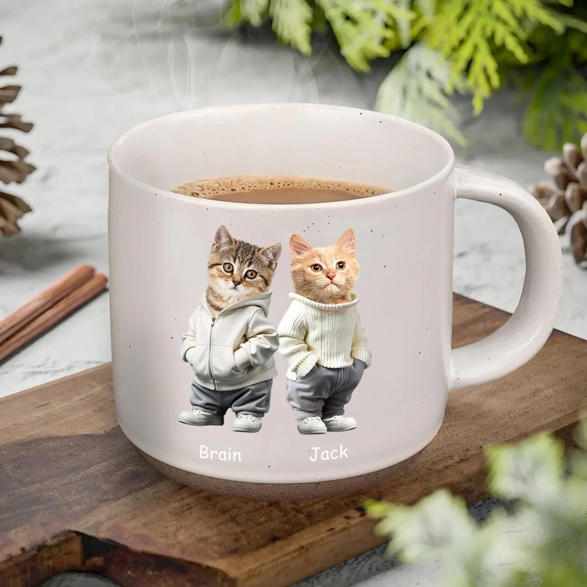 Custom Photo Cool Dog, Cat Pottery Mug Gift For Dog Cat Pet Lover HA75 891862 - Image 3