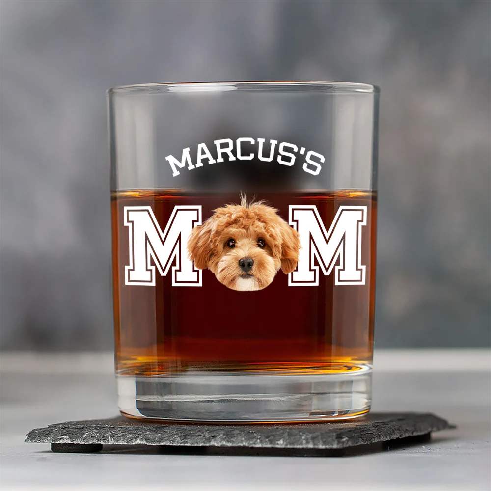 Custom Photo Dog Cat - Dad Mom Whiskey Glass HA75 892456 - Image 5