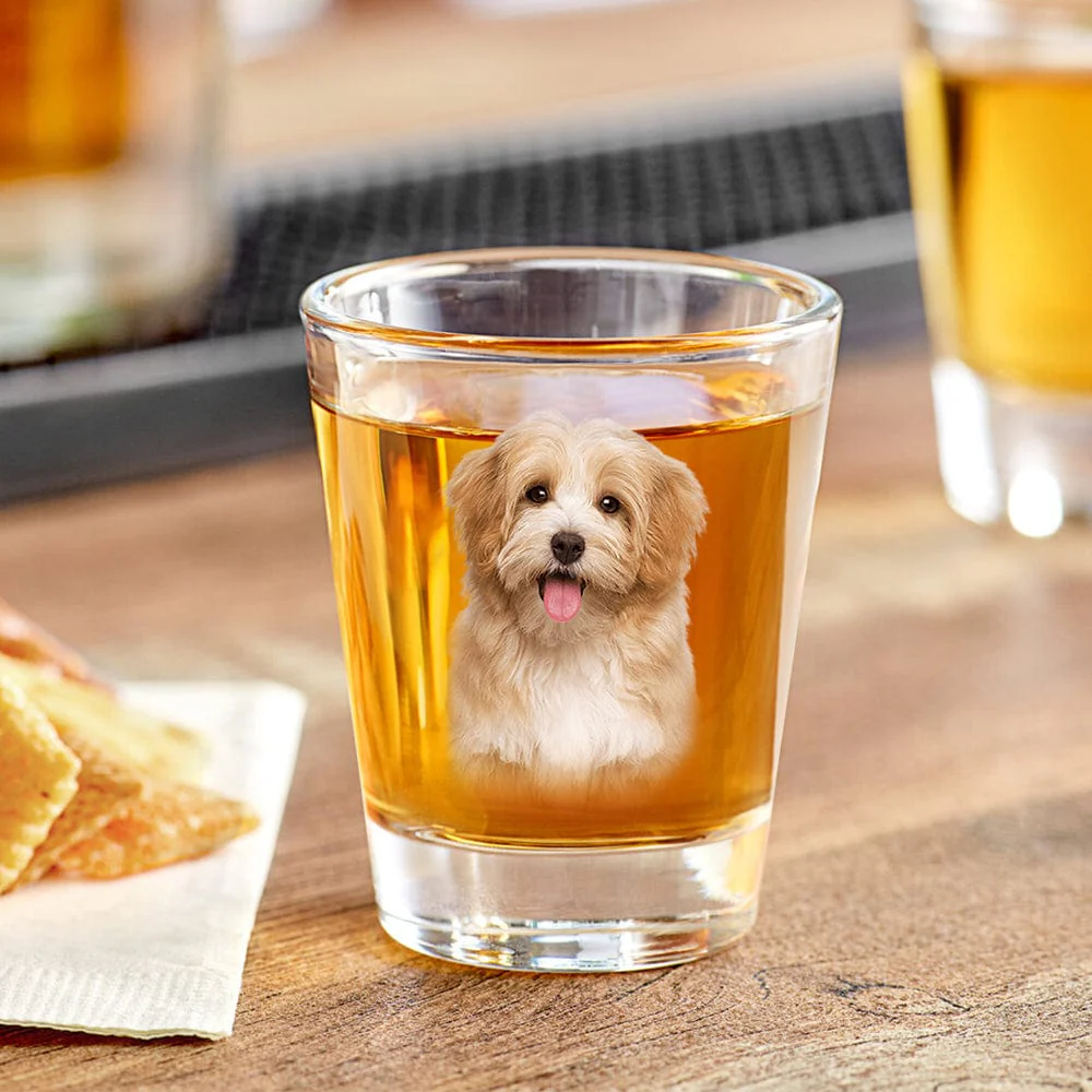 Custom Photo Dog, Cat Print Shot Glass HA75 891774 - Image 8
