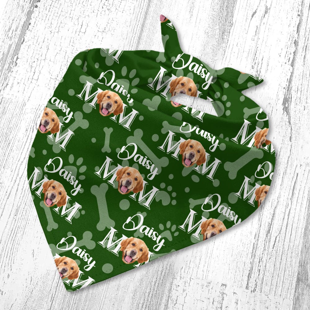 Custom Photo Dog Dad Dog Mom Bandana HO82 890490 - Image 3