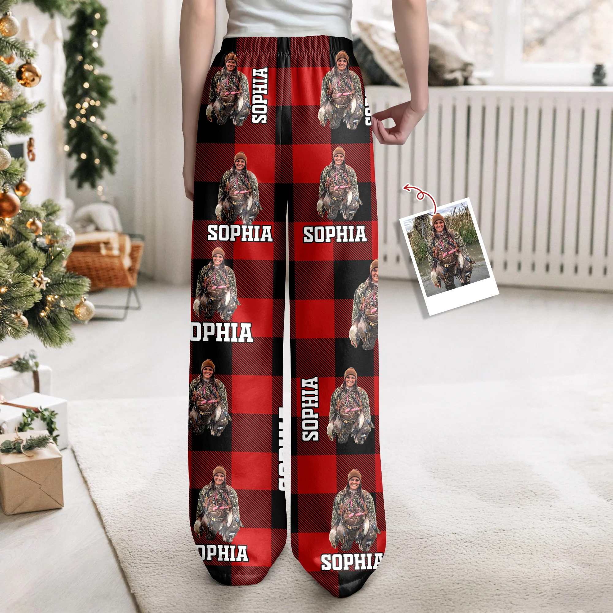 Custom Photo Duck Hunting Sweatpants Christmas Gift For Duck Hunters HA75 898264 - Image 9