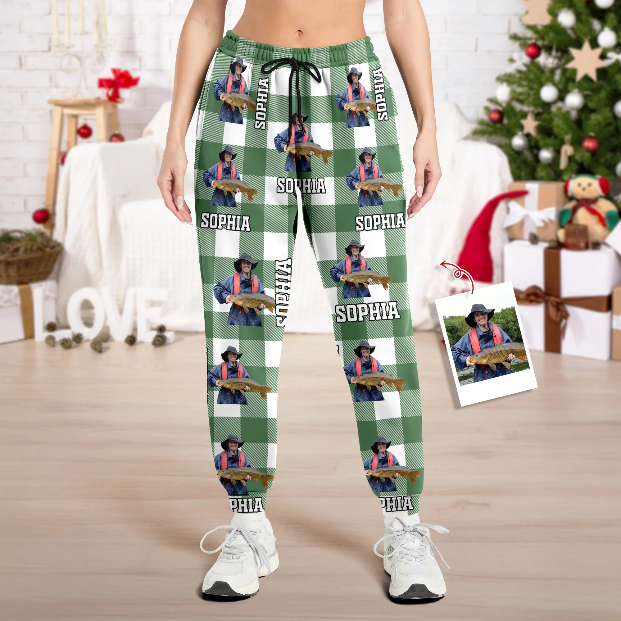 Custom Photo Fishing Sweatpants Christmas Gift For Fishing Lovers, Fisherman HA75 898262 - Image 8
