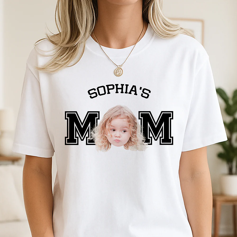 Custom Photo Kid - Kid's Dad, Kid's Mom Bright Shirt HA75 892470 - Image 11
