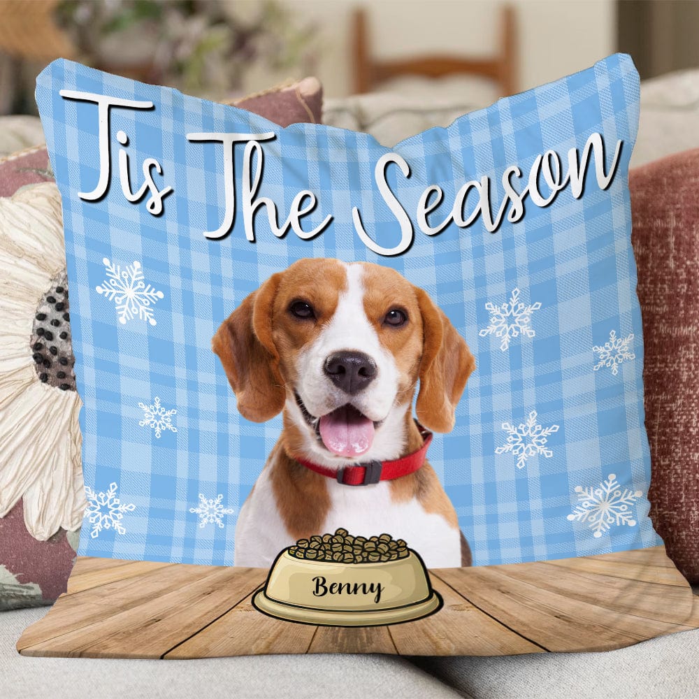 Custom Photo Meowy Catmas - Merry Woofmas Dog, Cat Pillow HA75 891280 - Image 3
