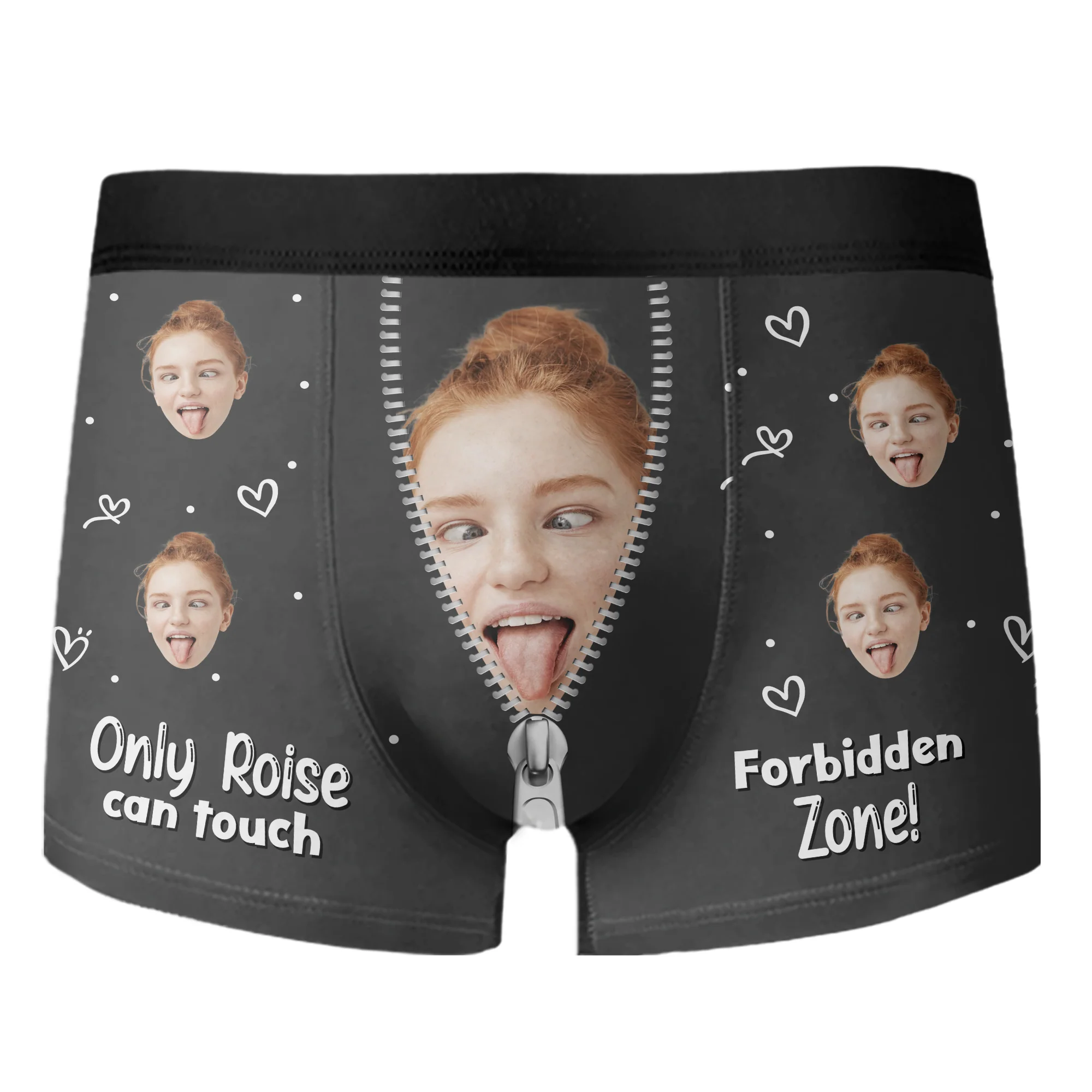 Custom Photo Only Her - Personalized Men's Boxer Briefs Valentine's Day HA75 898416 - Image 6