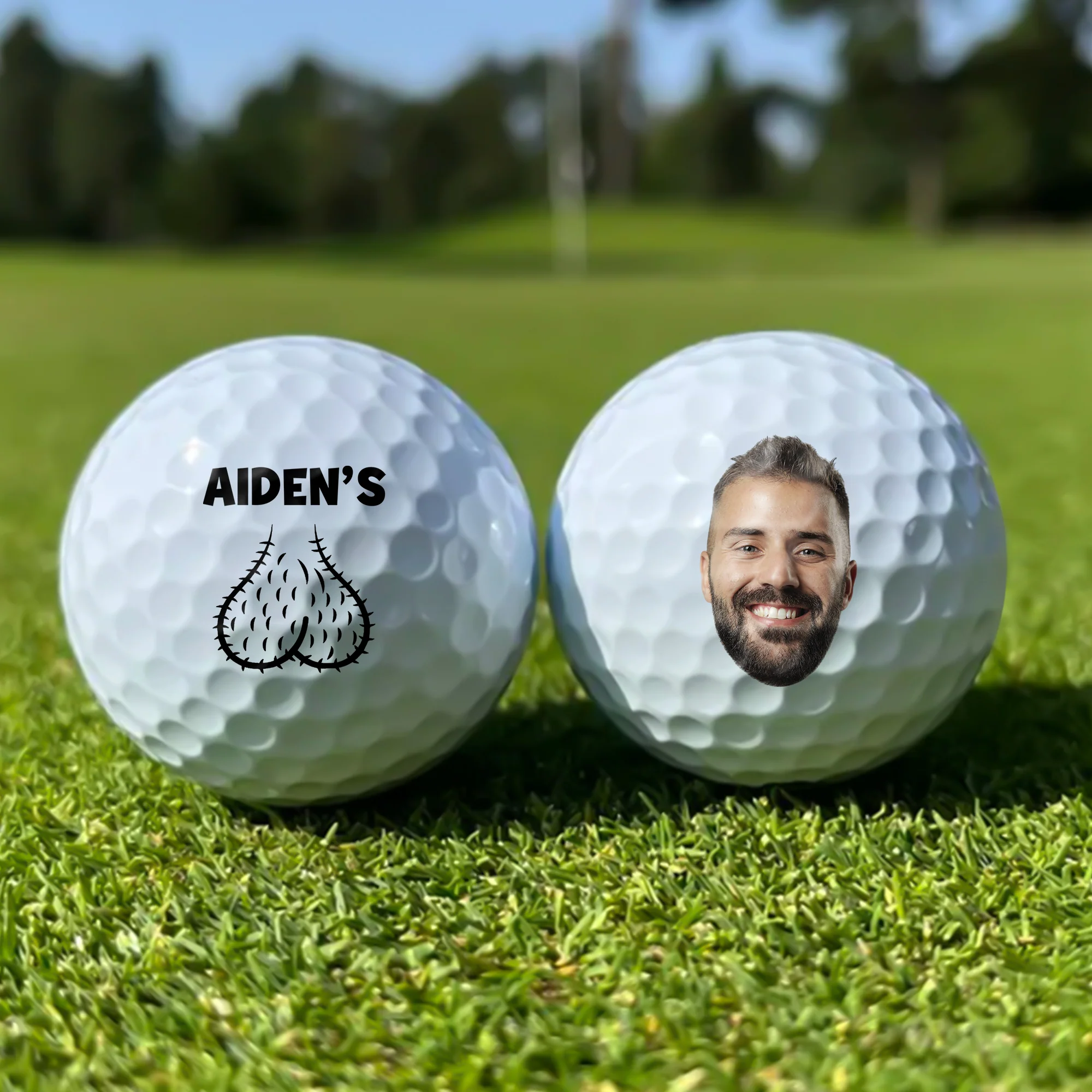 Custom Photo Personalized Golf Ball Golf Gifts for Men, Funny Gift HA75 898596 - Image 3
