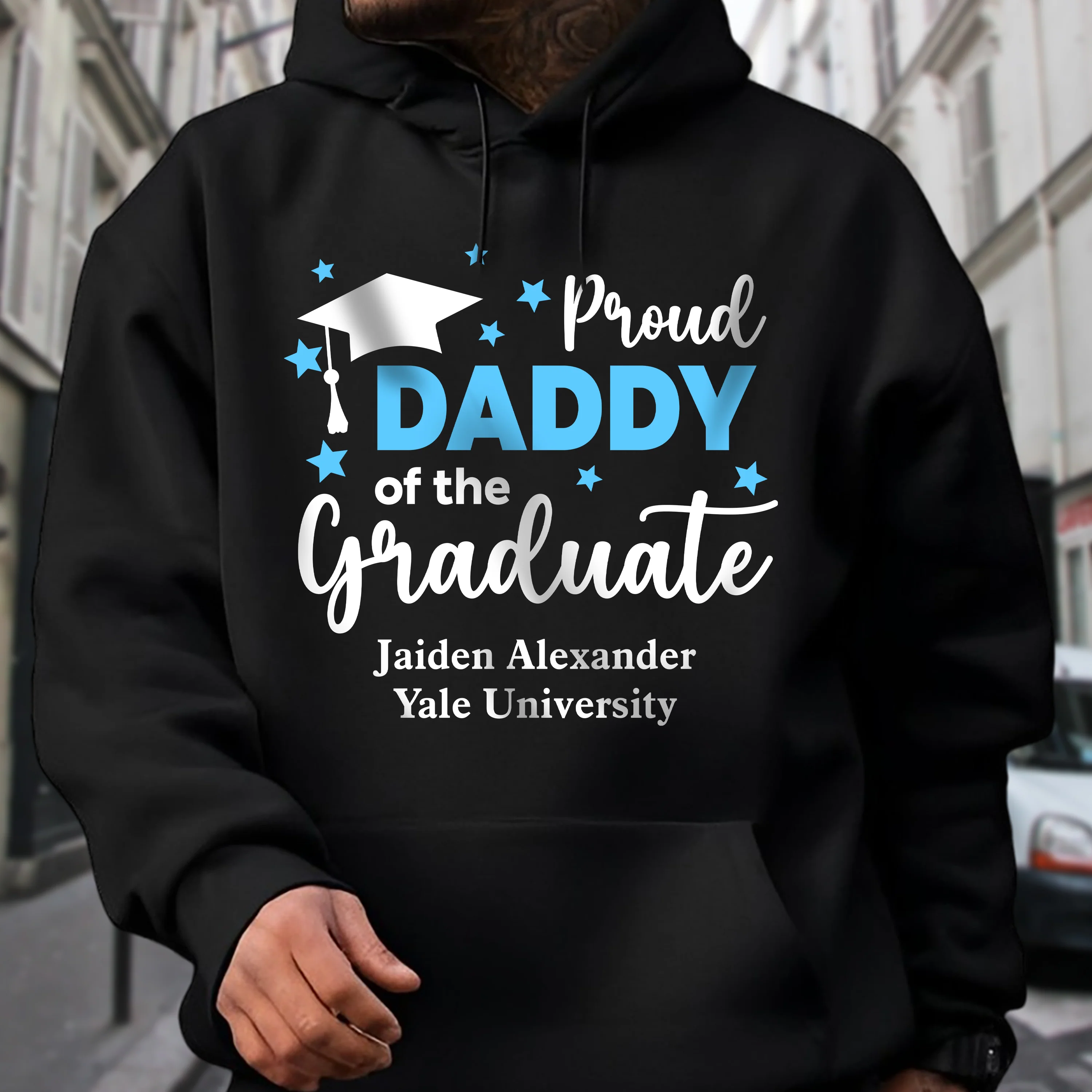 Custom Proud Dad, Mom, Brother, Sister of A 2026 Graduate Dark Shirt HA75 920488 - Image 3