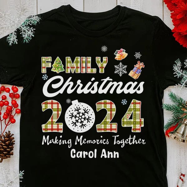 Family Christmas 2024 Making Memories Personalized Christmas Shirt HA75 891378 - Image 4