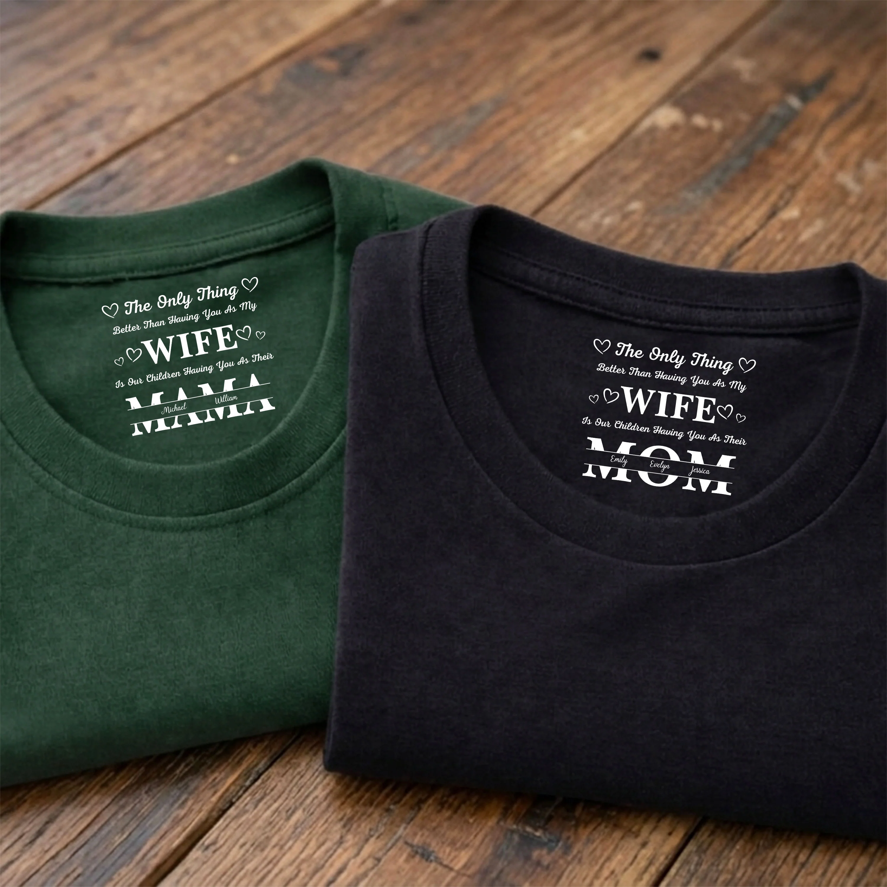Having You As My Wife Mother's Day Gift Personalized Back Neck Shirt HA75 920784 - Image 4