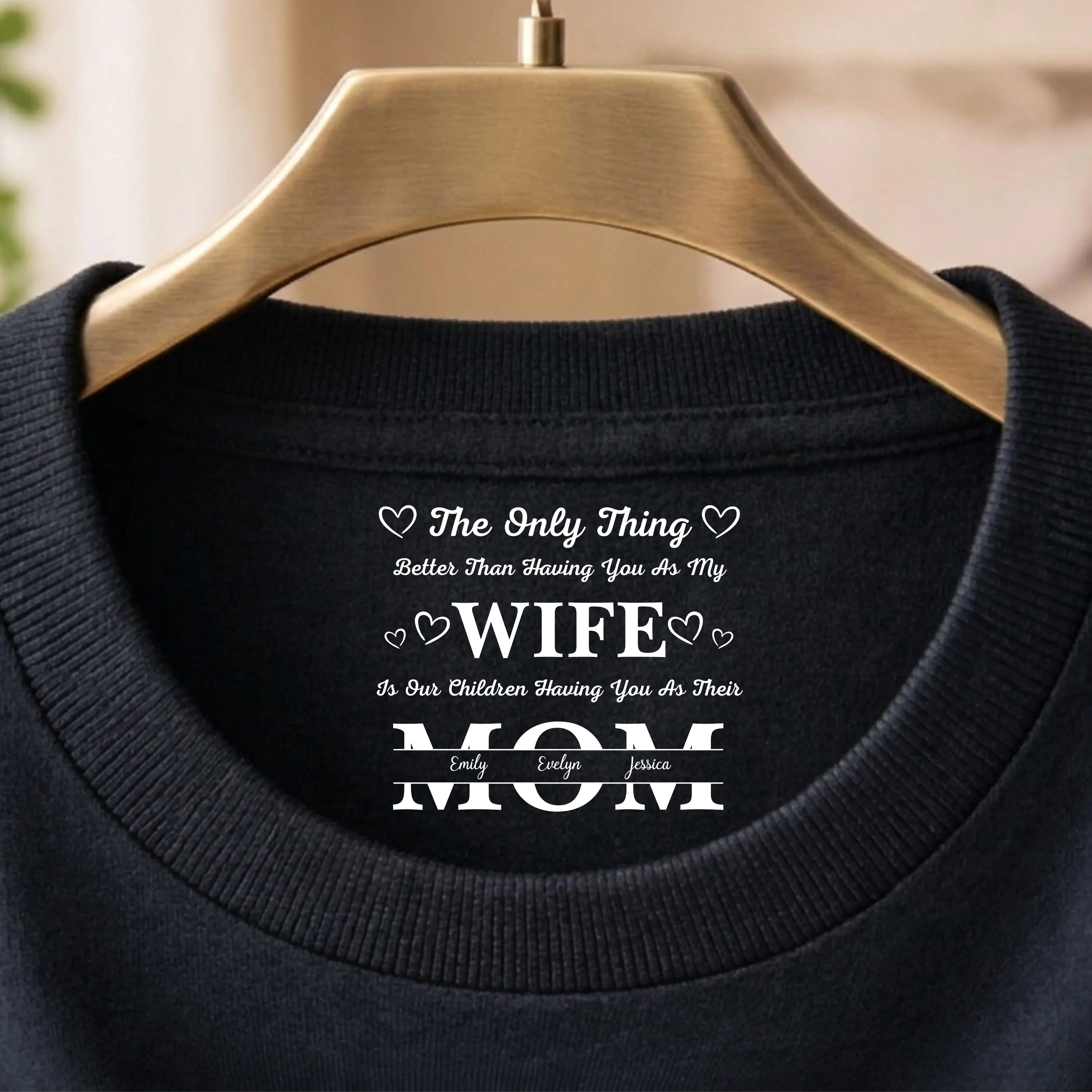 Having You As My Wife Mother's Day Gift Personalized Back Neck Shirt HA75 920784 - Image 9