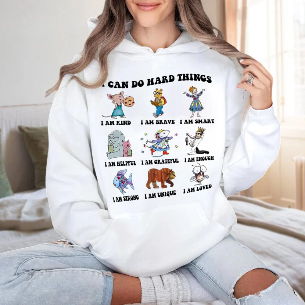 I Can Do Hard Things Bright Teacher - Believe In Yourself Shirt CH07 891842 - Image 3