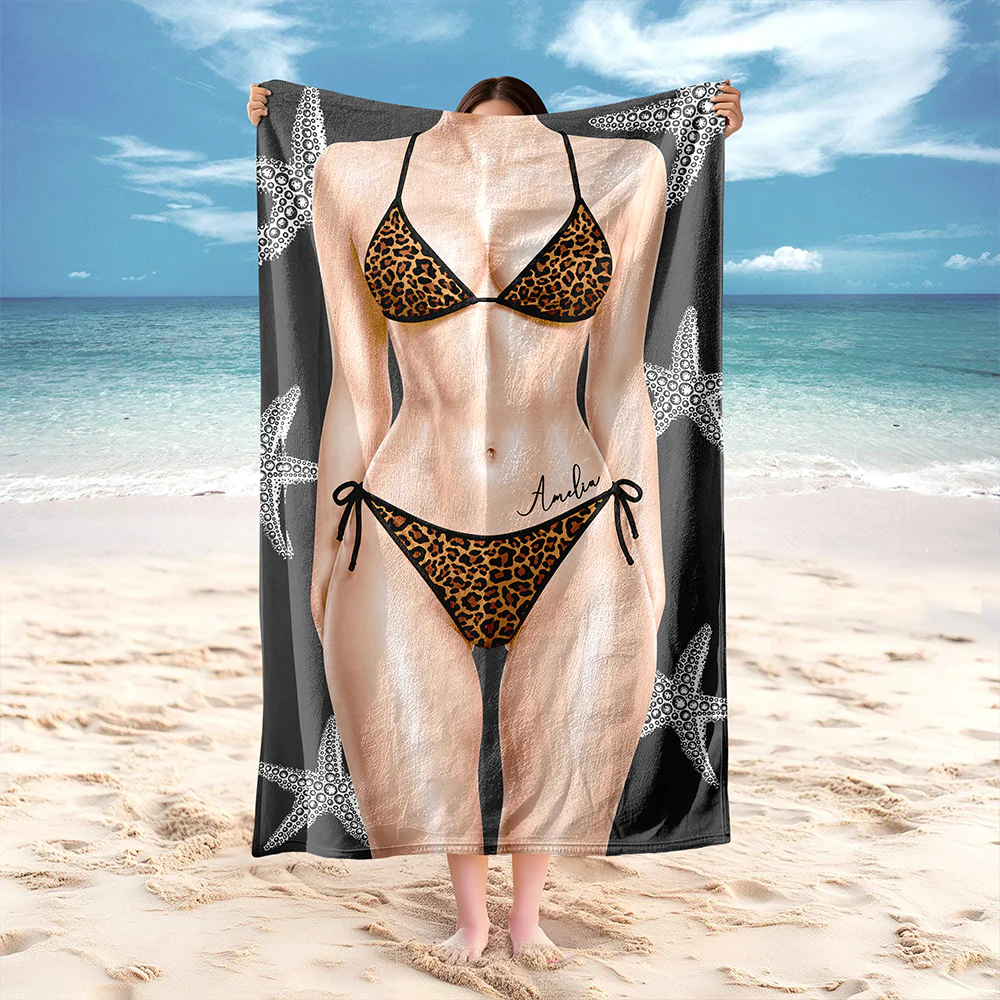 Personalized Beach Towel Funny Summer Party Gifts For Women, Summer Girls Trip HA75 921788 - Image 4