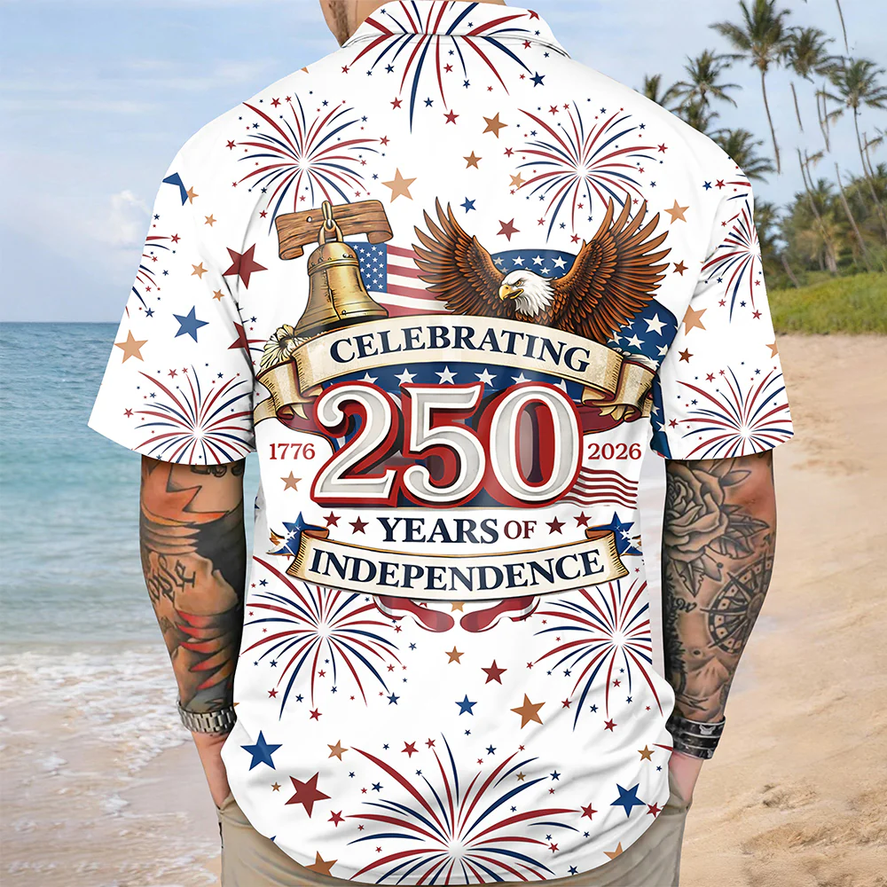 Personalized Celebrating 250 Years Of Independence Hawaii Shirt HA75 920156 - Image 3
