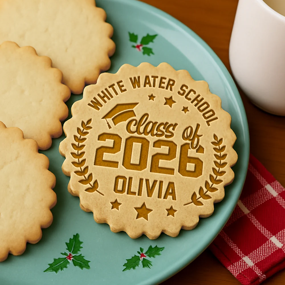 Personalized Class of 2026 Graduation Cookie Stamp, Personalized Graduation Party Gift HA75 921098 - Image 3