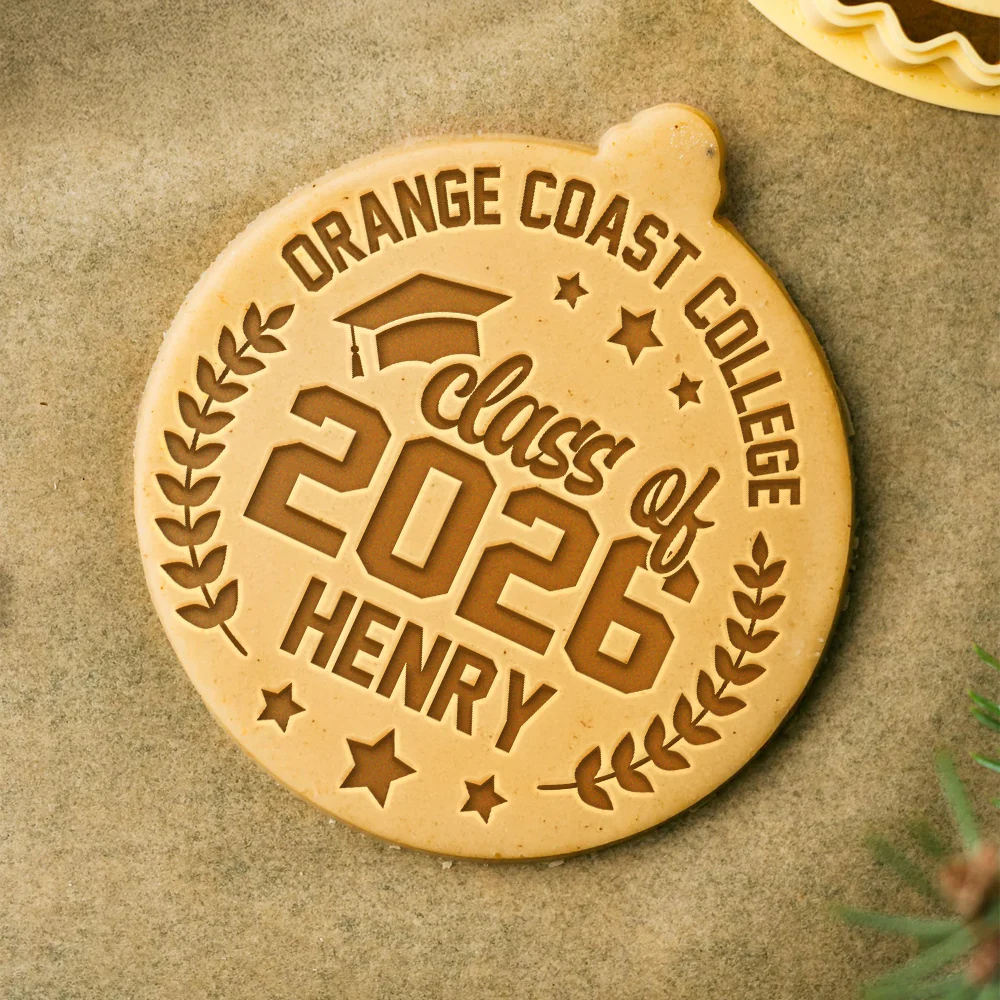 Personalized Class of 2026 Graduation Cookie Stamp, Personalized Graduation Party Gift HA75 921098 - Image 5