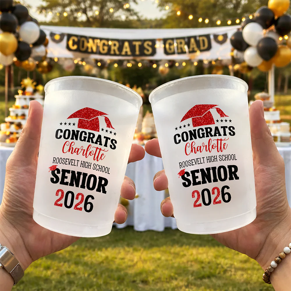 Personalized Congrats Graduation Cups For Party HA75 921140