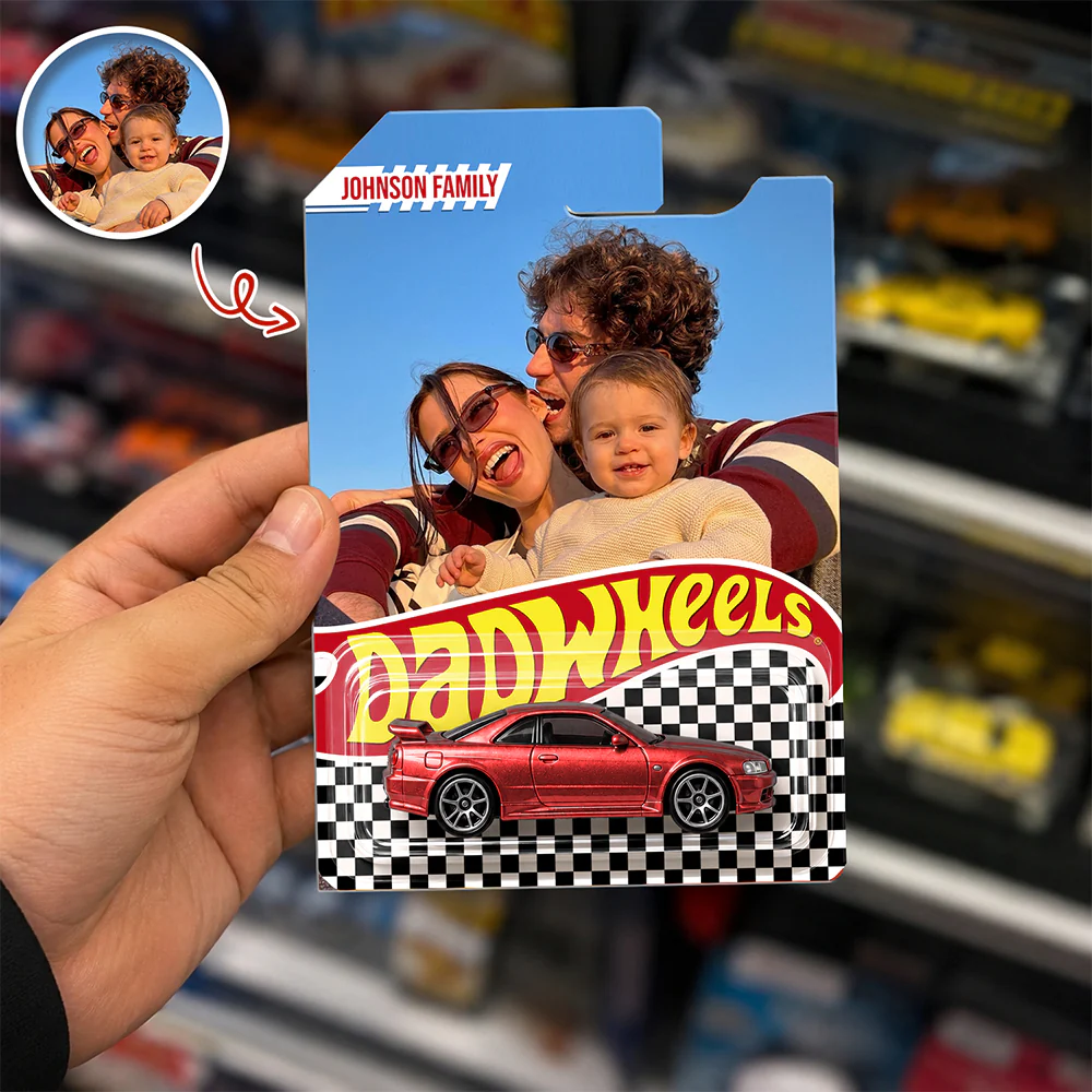 Personalized Dad Wheels Packaging for Dad, Father's Day Custom Collector Gift HA75 921524 - Image 2