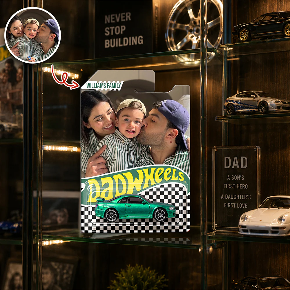 Personalized Dad Wheels Packaging for Dad, Father's Day Custom Collector Gift HA75 921524 - Image 5