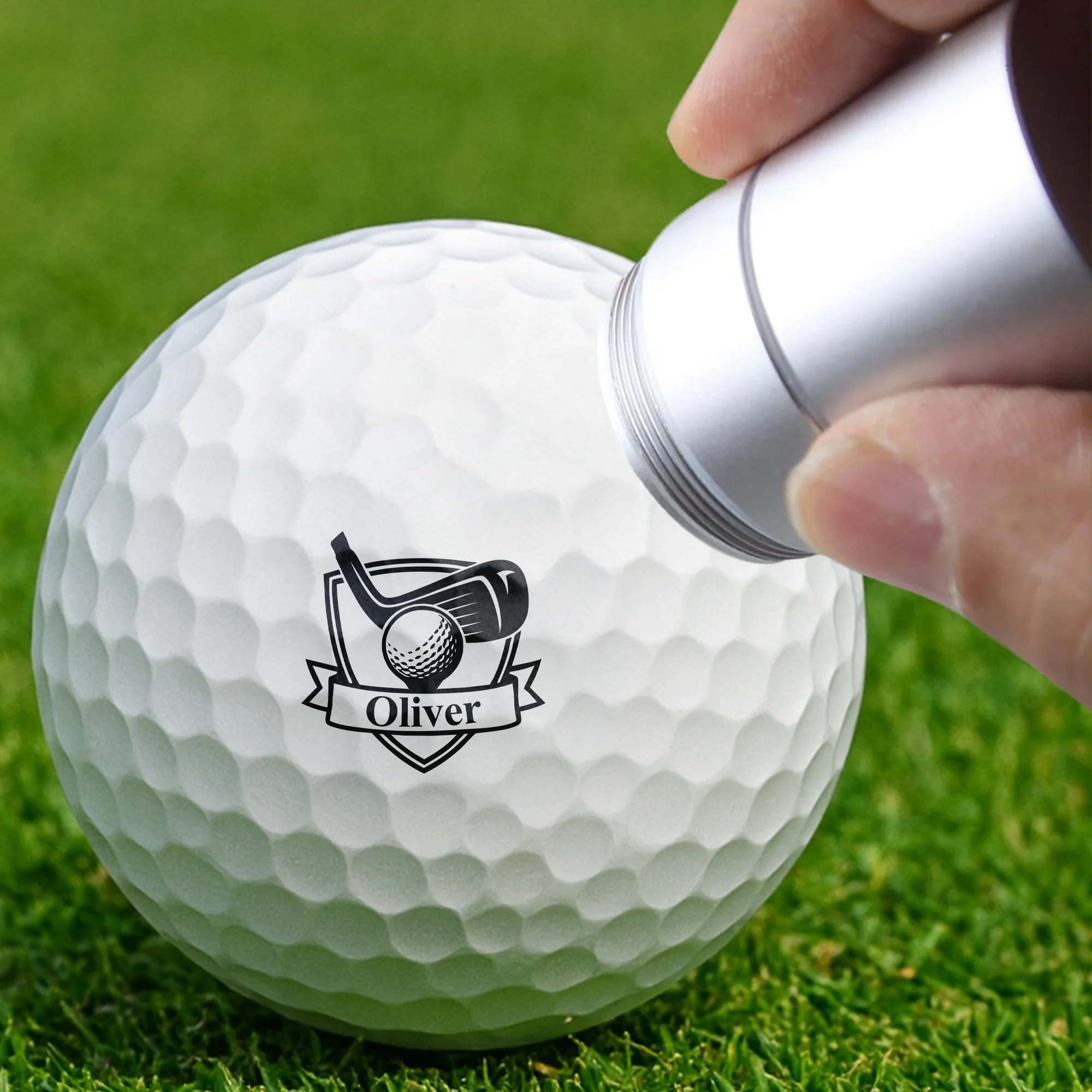 Personalized Golf Ball Stamp Box Gift for Golfer, Golf Ball Marker HA75 898540