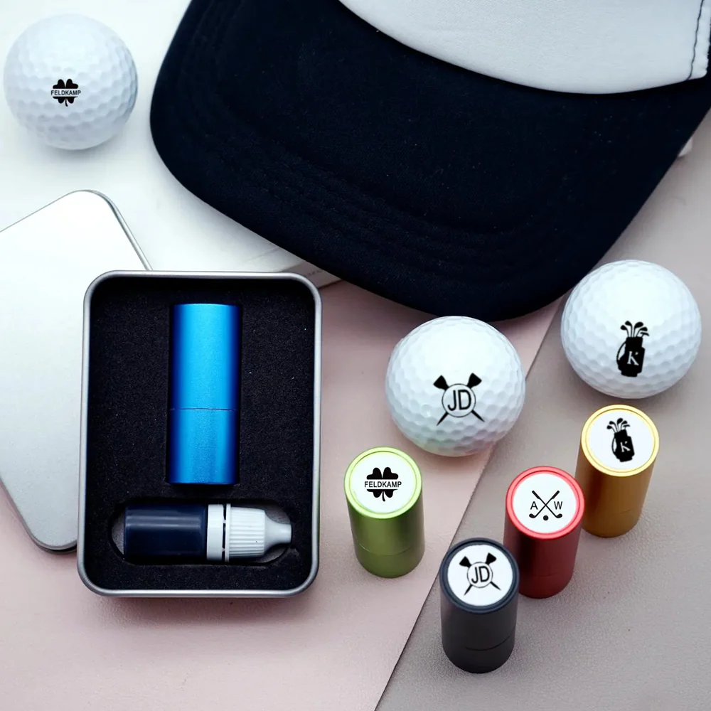 Personalized Golf Ball Stamp Box, Personalized Golf Stamps, Gift for Golfer, Golf Ball Marker HA75 898240 - Image 10