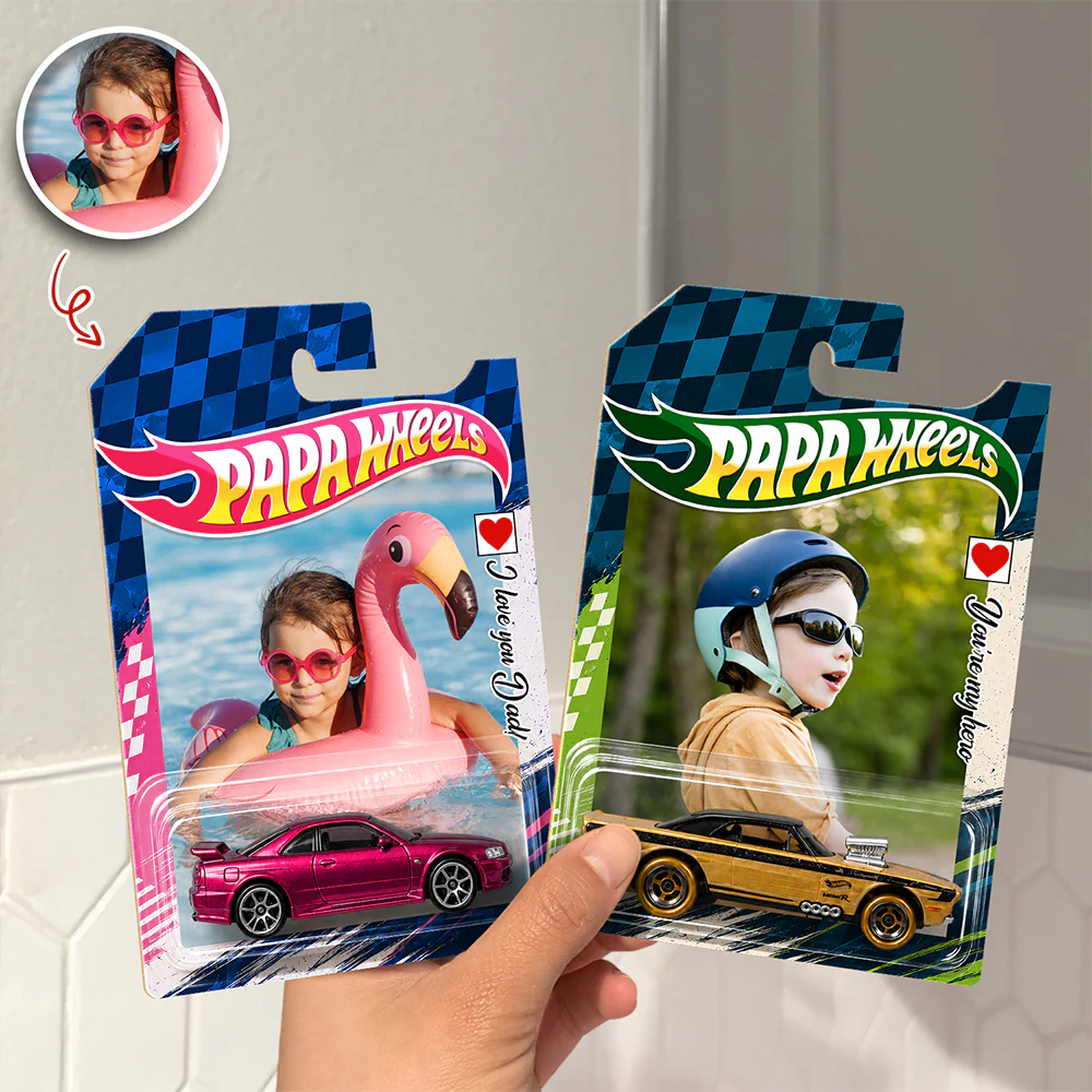 Personalized Love You Dad Wheels Packaging for Dad, Father's Day Custom Collector Gift HA75 921532 - Image 2