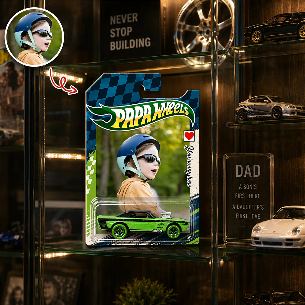Personalized Love You Dad Wheels Packaging for Dad, Father's Day Custom Collector Gift HA75 921532 - Image 4