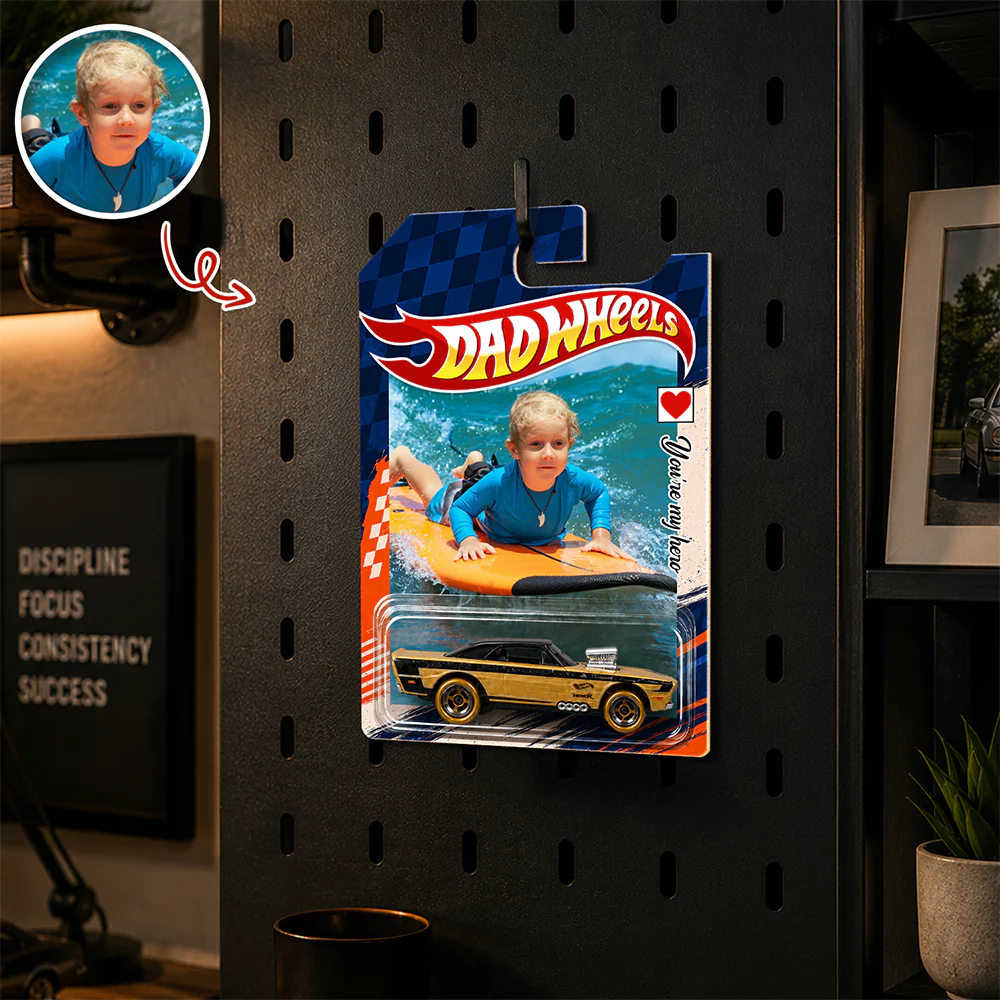 Personalized Love You Dad Wheels Packaging for Dad, Father's Day Custom Collector Gift HA75 921532 - Image 5
