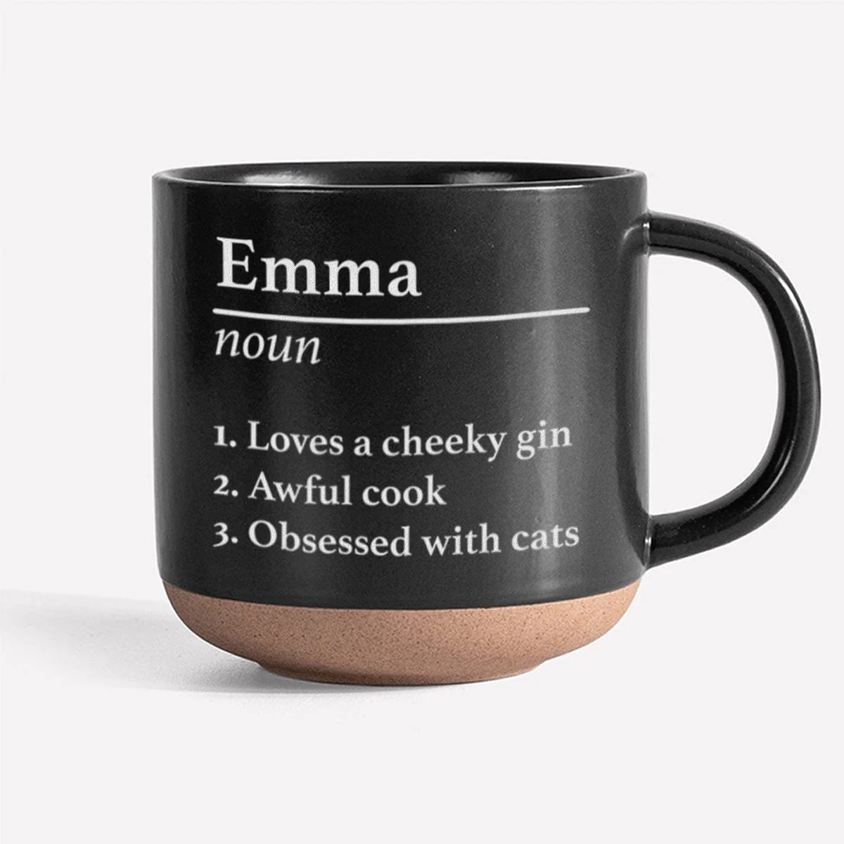 Personalized Name Definition Engraved Pottery Mug HA75 891608 - Image 4