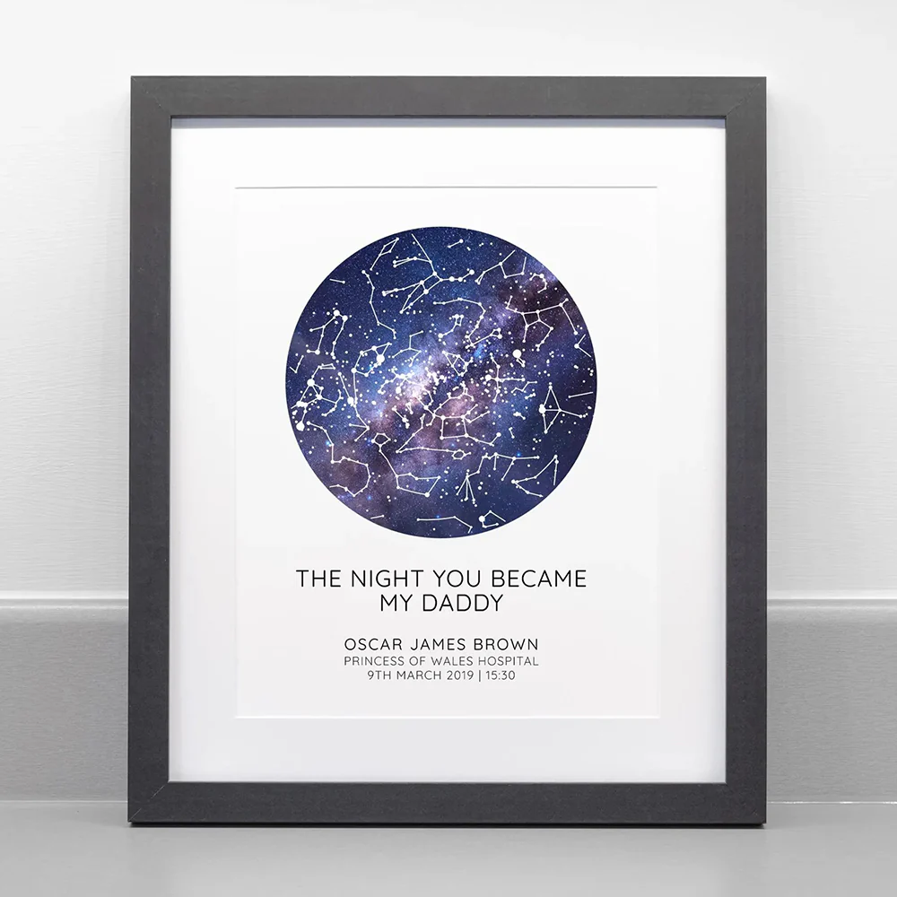 The Stars On The Night You Became My Mother Personalized Picture Frame Mother's Day, Father's Day Gift HA75 920862 - Image 5