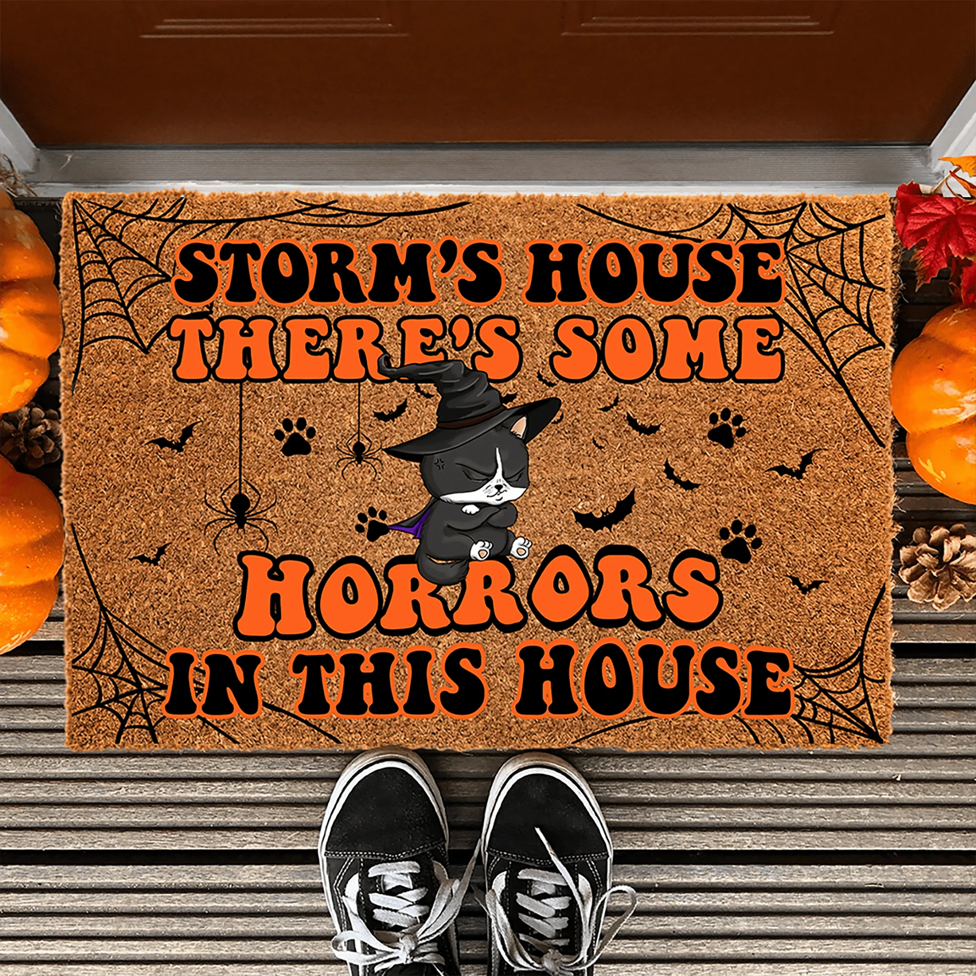 There's Some Horrors In This House Personalized Cat Doormat T368 HA75 891528 - Image 5